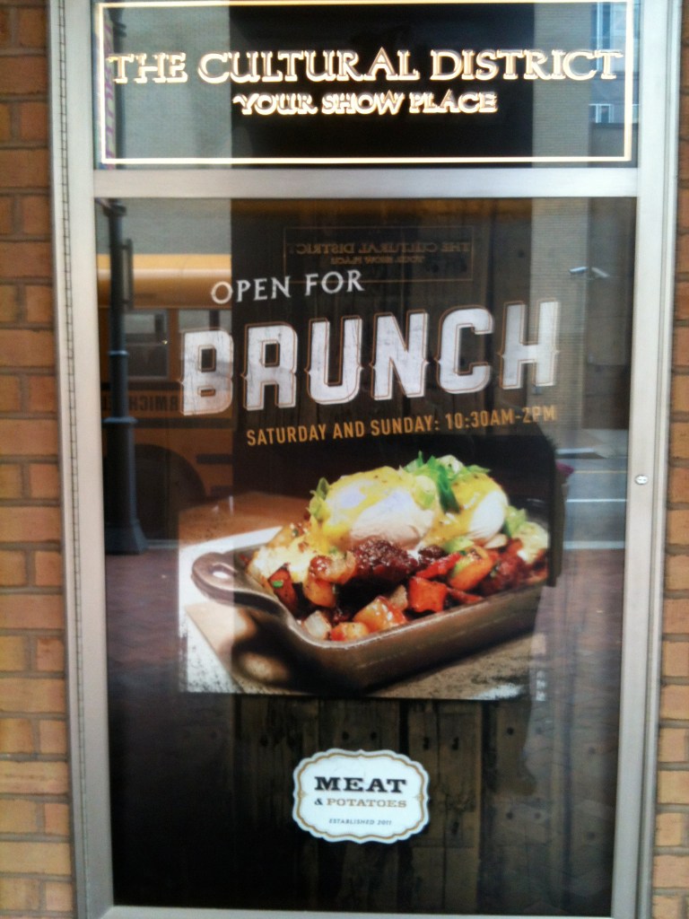 cultural district meat and potatioes