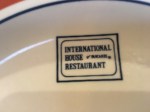 International House Plate